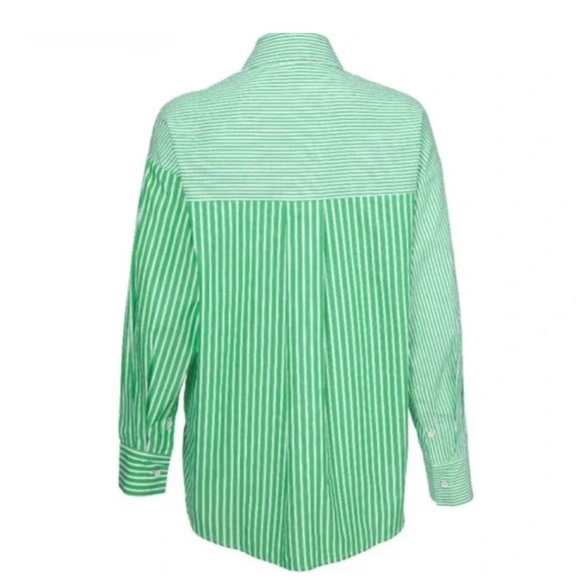 cabi NWT Dad Short, Green and White, SMALL, Spring 2023 - Picture 2 of 11